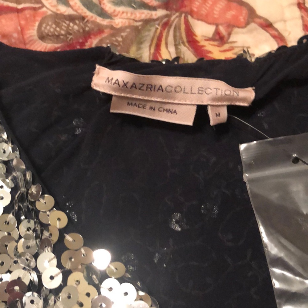 Never worn bcbg sparkle vest